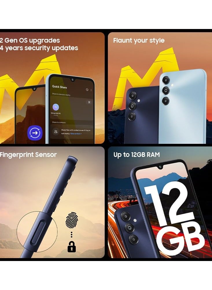 Samsung - Galaxy M14 4G Dual SIM Sapphire Blue 4GB 64GB - Image 1