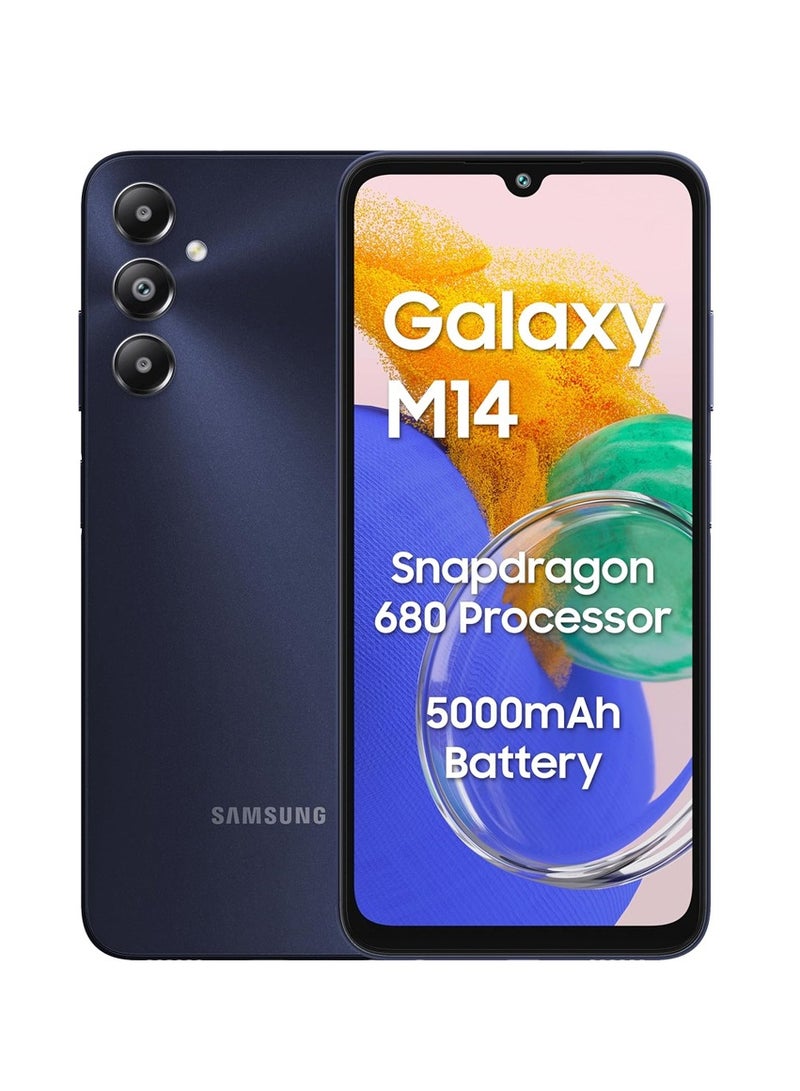 Samsung - Galaxy M14 4G Dual SIM Sapphire Blue 4GB 64GB - Image 1