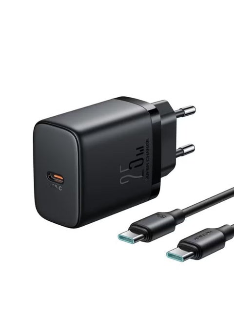 شاحن سريع ذكي صغير JR-TCF11EU PD 25W بمنفذ USB-C