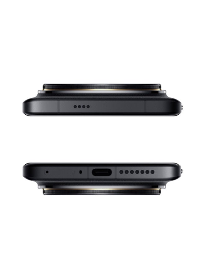 14 Ultra Dual SIM Black 16GB RAM 512GB 5G - Global Version With 80W Adaptive Wireless Charging Stand And VIP Warranty Service
