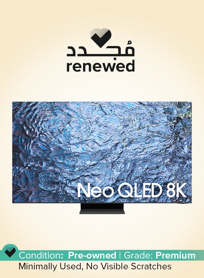 Samsung Renewed -  75 -Inch Smart Neo QLED TV - 8K -120Hz 75QN900C Black - Image 1