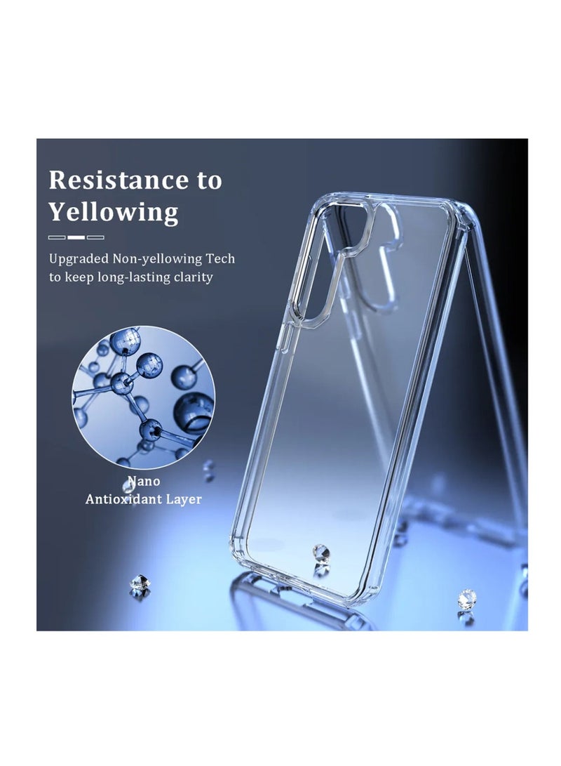 tech21 Evo Clear Case With Built-in Dust Proof Net For Samsung Galaxy S24 2024 - clear clear  - Image 4