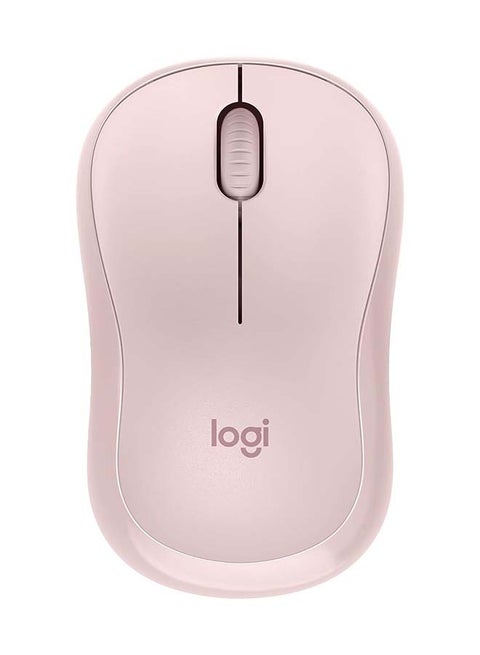 M240 Silent Bluetooth Mouse, Wireless, Compact, Portable, Smooth Tracking, 18-Month Battery, for Windows, macOS, ChromeOS, Compatible with PC, Mac, Laptop, Tablets - Rose Rose