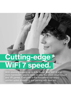 LINKSYS Velop Pro 7 WiFi Mesh System | One Cognitive Mesh Tri-Band Router with Over 10 Gbps Speeds | Whole Home Coverage up to 3,000 sq. ft. | Connect 200+ Devices | 1 Pack MBE7001 white  - Image 5
