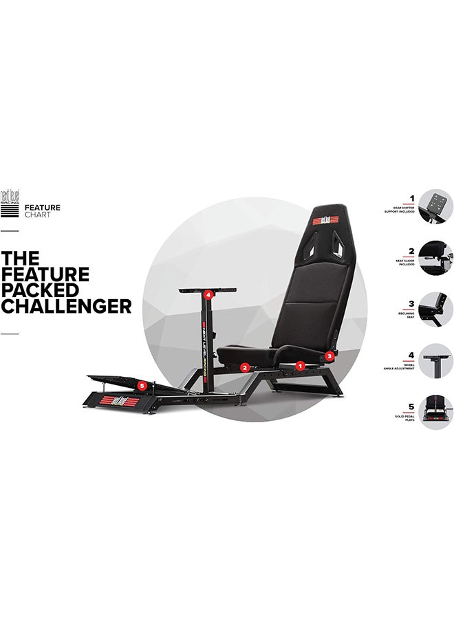 next level RACING - Next Level Racing NLR-S016 Challenger Simulator Cockpit - Image 1