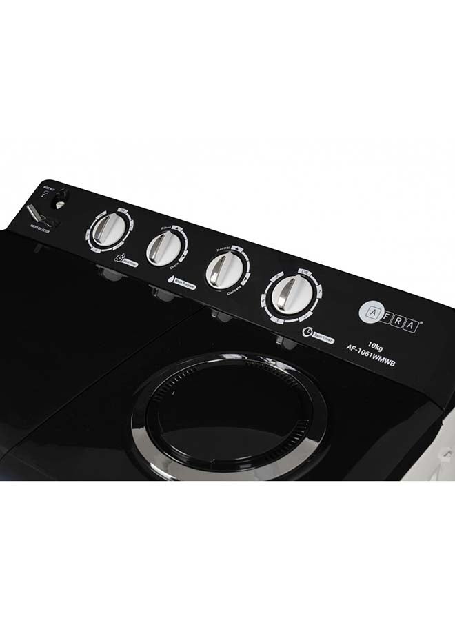 عفرا غسالة أفرا اليابانية - تحميل علوي، 450 واط، 10 كجم، حوض مزدوج، شبه أوتوماتيكية، قائمة بذاتها، هيكل بلاستيكي متين، معتمدة من G-MARK، ESMA، ROHS، وCB، ضمان لمدة سنتين - Image 5