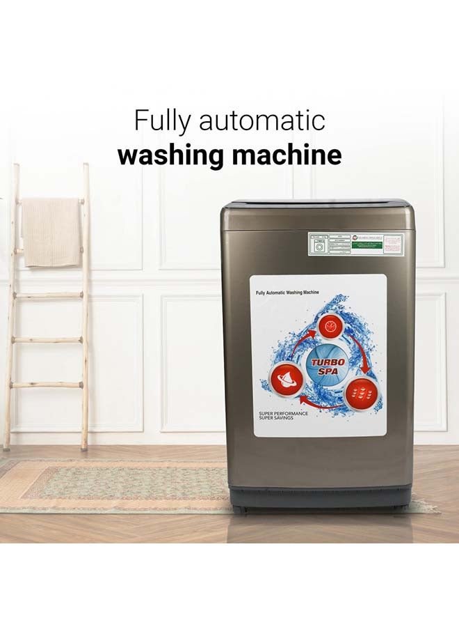 AFRA - 9kg Top Load Washing Machine with Energy-Efficient 400W Motor | Spacious Design and Durable Build | 2-Year Warranty 9 kg 400 W AF-8140WMWT White - Image 1