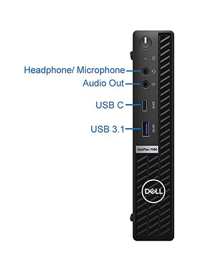 DELL OptiPlex 7010 7000 Mini PC, i5-12500 VPro Processor/16GB RAM/512GB SSD/Intel UHD Graphics 770/Windows 10/ Black  - Image 4