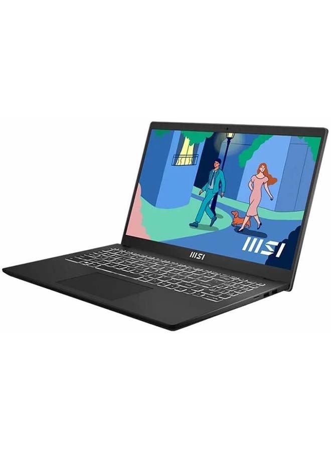 MSI - Modern 15 Laptop With 15.6-Inch FHD Display, Core i9-13900H Processor/16GB RAM/1TB SSD/Intel Iris Xe Graphics/Windows 11 Home English/Arabic Black - Image 1