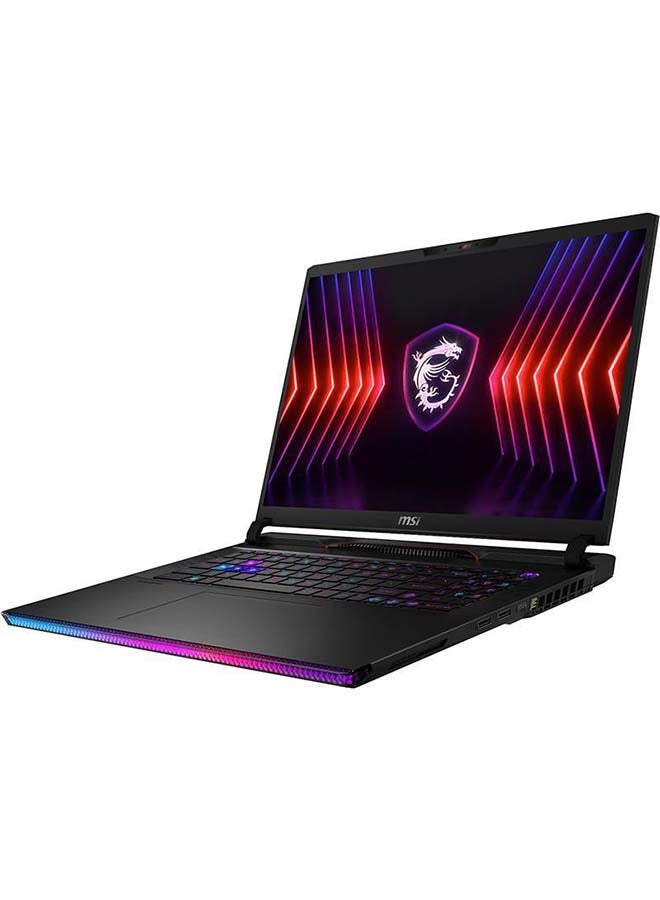 MSI - Raider GE78 HX A14VIG Gaming Laptop With 17-Inch QHD Display, Core i9-14900HX Processor/64GB RAM/2TB SSD/16GB Nvidia GeForce RTX 4090 Graphics Card/Windows 11 Home English/Arabic Black - Image 1