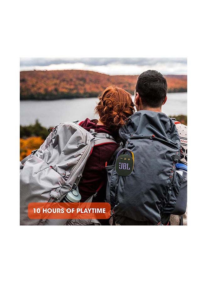 جي بي إل Renewed - Clip 4 Portable Bluetooth Speaker Green - Image 5