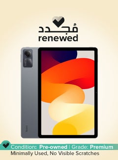 شاومي تم تجديده - شاشة Redmi Pad SE مقاس 11 بوصة بدقة FHD+ باللون الرمادي الجرافيتي، وذاكرة الوصول العشوائي (RAM) سعة 8 جيجابايت، وسعة 256 جيجابايت، وواي فاي - الإصدار العالمي  - Image 1
