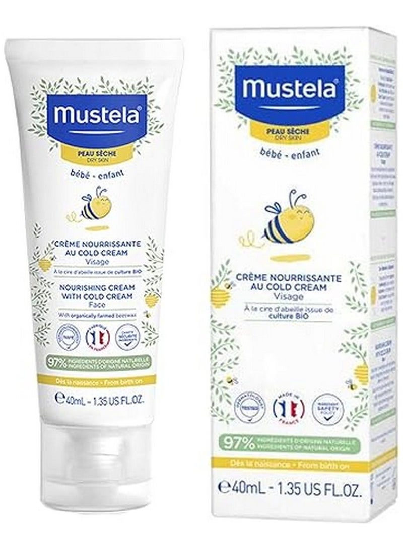 Mustela Nourishing Cream With Cold Cream 40 Ml - Image 1