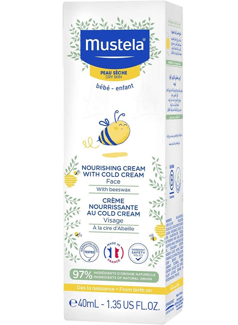 Mustela Nourishing Cream With Cold Cream 40 Ml - Image 3
