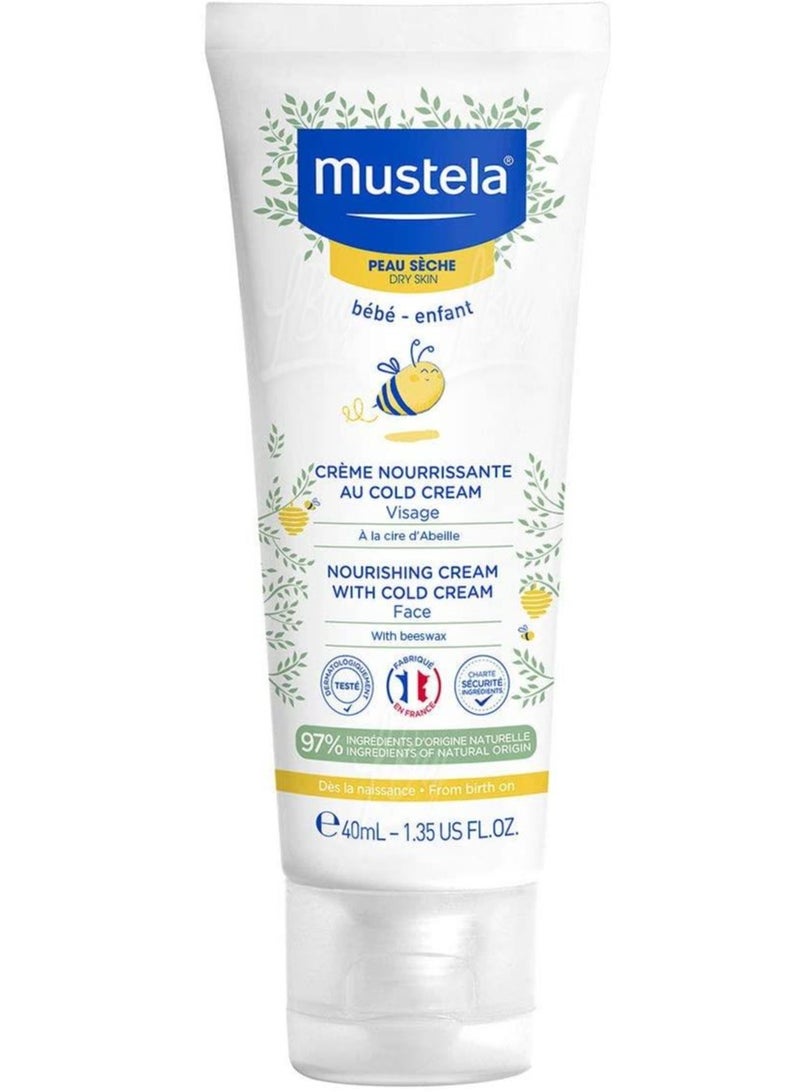 Mustela Nourishing Cream With Cold Cream 40 Ml - Image 2