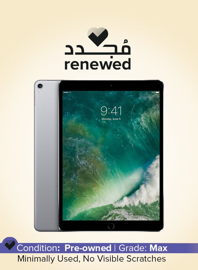 Apple Renewed - iPad Pro 2017-10.5 Inch 256GB WiFi Space Gray With FaceTime - Image 1