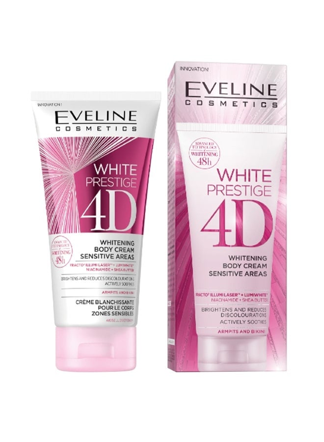 Eveline White Prestige 4D Cream Sensitive Areas 100ml