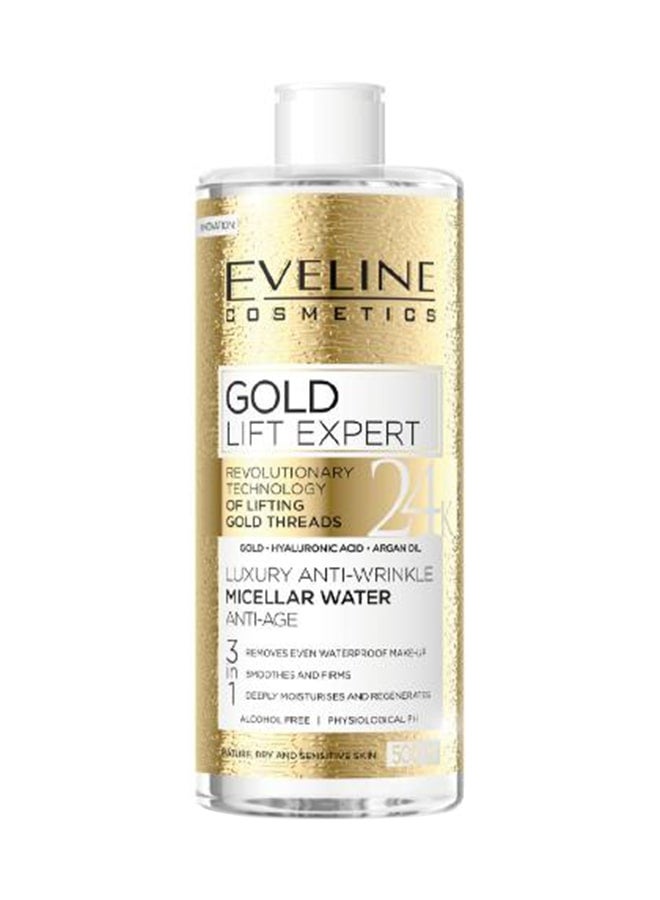 Gold Lift Expert Anti-Wrinkle Micellar Water 500Ml 