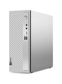Lenovo IdeaCentre 3 07IAB7 PC, Core i3-12100 Processor/4GB RAM/1TB HDD/Intel Iris XE Graphics/Windows 11 Pro Silver  - Image 1