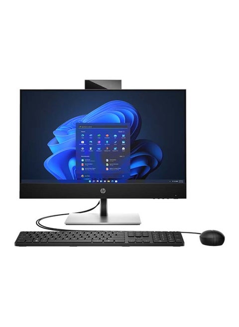 HP ProOne 440 G9 AIO With 23.8-Inch Display, Core i5-13500T Processor/8GB RAM/512GB SSD/Intel XE Graphics/Windows 11 Pro English English Black