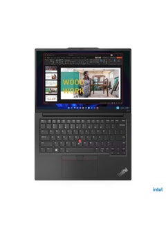 Lenovo Renewed ThinkPad E14 Laptop With 14-Inch Display, Core i7-1355U Processor/16GB RAM/512GB SSD/2GB Nvidia Geforce MX550 Graphics Card/Windows 11 Pro Graphite English Graphite Black  - Image 4