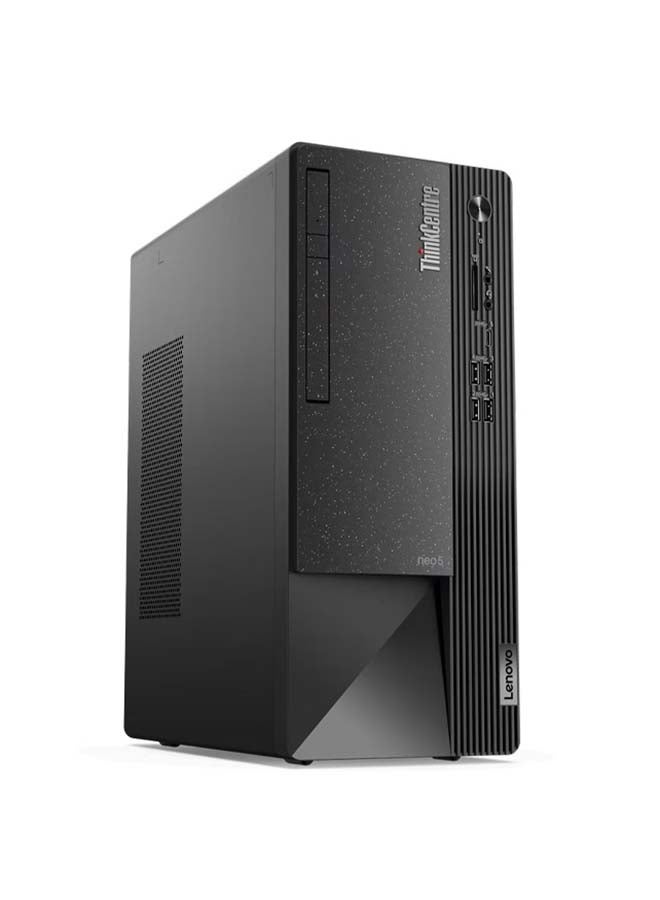 Lenovo - ThinkCentre Neo 50t Gen 3 Tower PC, Core i3-12100 Processor/4GB RAM/1TB HDD//Intel Iris XE Graphics/Windows 11 Pro Black - Image 1