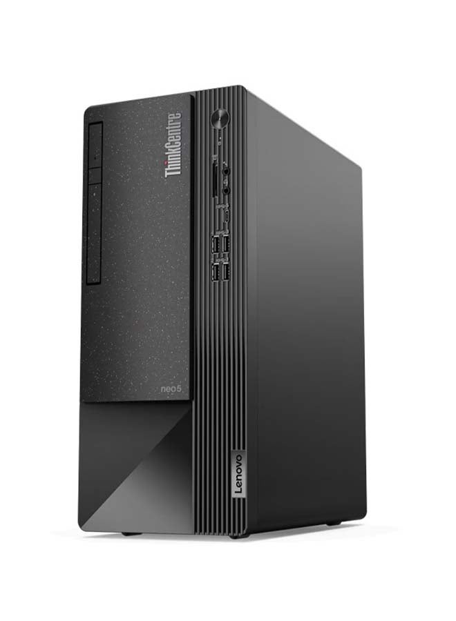 Lenovo - ThinkCentre Neo 50t Gen 3 Tower PC, Core i3-12100 Processor/4GB RAM/1TB HDD//Intel Iris XE Graphics/Windows 11 Pro Black - Image 1