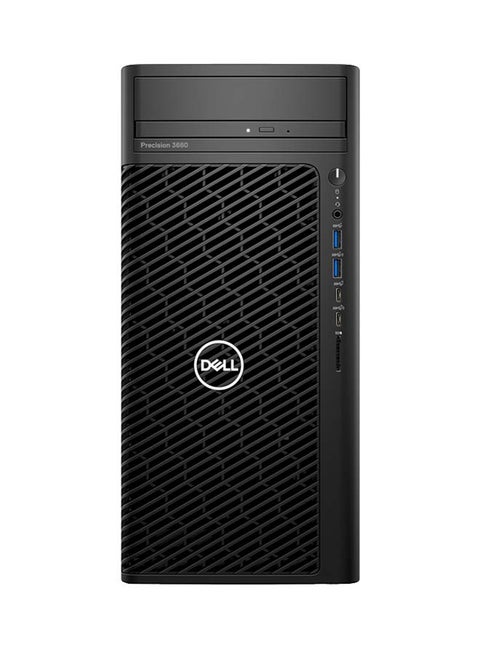 Precision 3660 Tower Workstation, Core i7-12700K Processor/8GB RAM/1TB HDD Windows10 Pro Black
