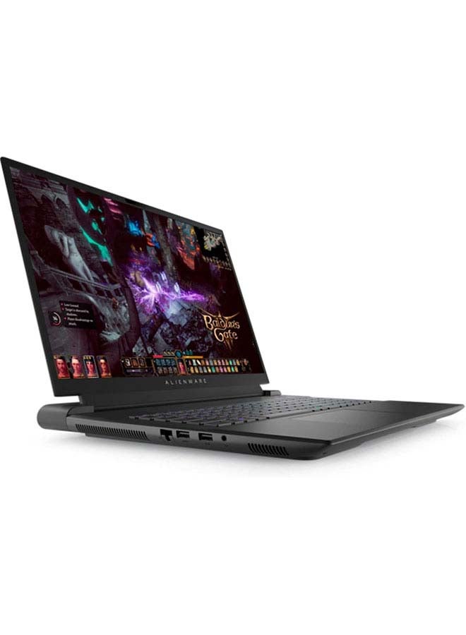 DELL - Alienware M18 Gaming (Upgraded Version) Laptop With 18-Inch Display, Core i9 Processor/64GB RAM/8TB SSD/16GB Nvidia Geforce RTX 4090 Graphics Card/Windows 11 Pro English/Arabic Dark Metallic Moon - Image 1