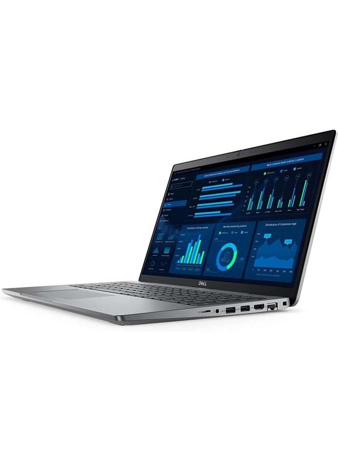 DELL - Precision 3000 3581 Mobile Workstation (Upgraded Version) Laptop With 15.6-Inch Display, Core i7-13700H Processor/16GB RAM/512GB SSD/Intel Iris XE Graphics/Windows 11 Pro English/Arabic Titan Gray - Image 1