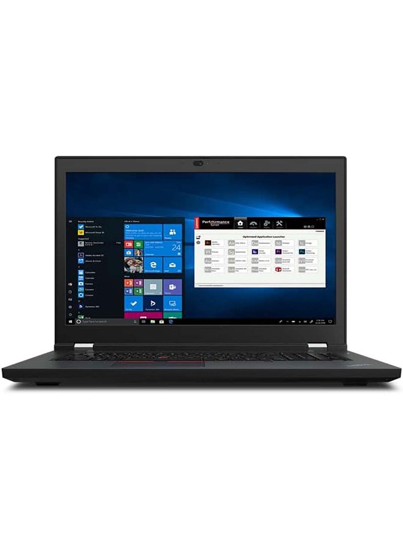 Lenovo - Thinkpad P17 G2 (Upgraded Version) Laptop With 17.3-Inch Display, Core i7-11850H Processor/16GB RAM/512GB SSD/6GB Nvidia Quadro RTX A3000 Graphics Card/Windows 10 pro English Black - Image 1