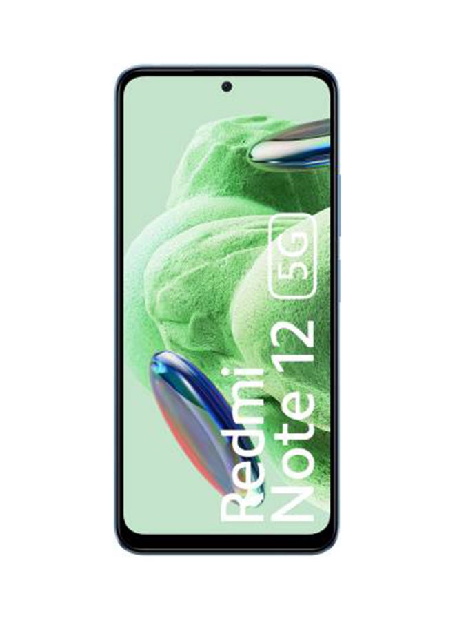 شاومي - تم تجديده - هاتف Redmi Note 12 5G ثنائي الشريحة وذاكرة داخلية 4 جيجابايت وذاكرة تخزين داخلية 128 جيجابايت GSM/LTE - Image 1