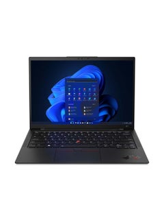 Thinkpad X1 CARBON G11 Laptop With 14-Inch Display, Core i7-1365U Processor/ 32GB RAM/512GB SSD/Intel Iris XE Graphics/Windows 11 Pro English Deep Black
