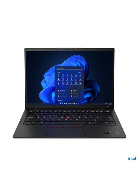 THINKPAD X1 Carbon Gen 10 (Upgraded Version) Laptop With 14-Inch Display, Core i7-1260P 16GB RAM/512GB SSD/Intel Iris XE Graphics/Windows 11 Pro English Deep Black