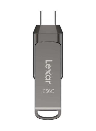 JumpDrive Dual Drive D400 USB 3.2 Gen 1 Type-C and Type-A Flash Drive, Up to 130MB/s Read - 256 GB - pnsku/N70054512V/45/_/1710338271/7461ac3d-da43-4f32-8125-876f33e3af48