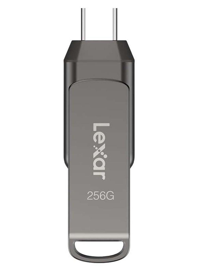ليكسار جهاز تخزين JumpDrive Dual Drive D400 USB 3.2 Gen 1 نوع-C ونوع-A، سرعة قراءة تصل إلى 130MB/s - Image 1