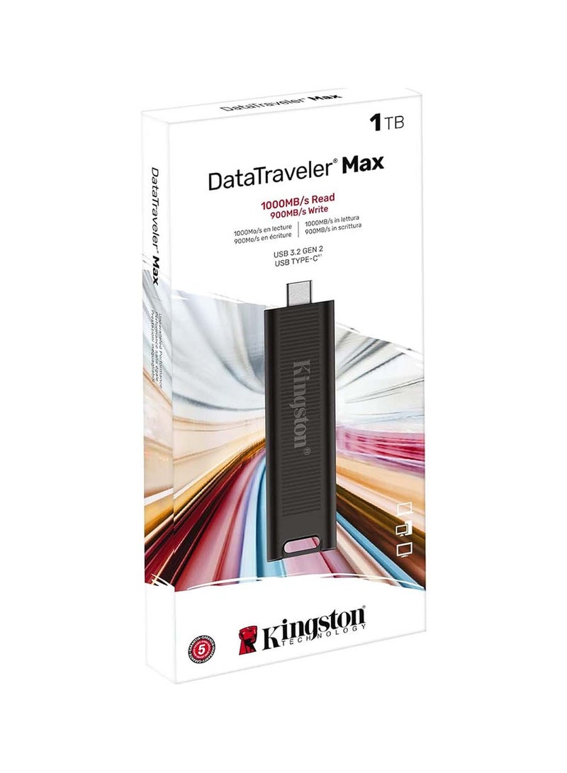 Kingston DataTraveler Max USB 3.2 Gen 2 Flash Drive 1 TB DTMAX/1 TB, black, DTMAX/1TB 1 TB  - Image 4