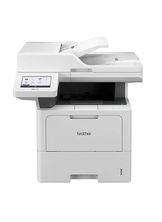 brother MFC-L6710DW Mono Laser Printer, Unmatched speed, high yield, duplex precision, and seamless wireless connectivity for unstoppable productivity White - Image 1
