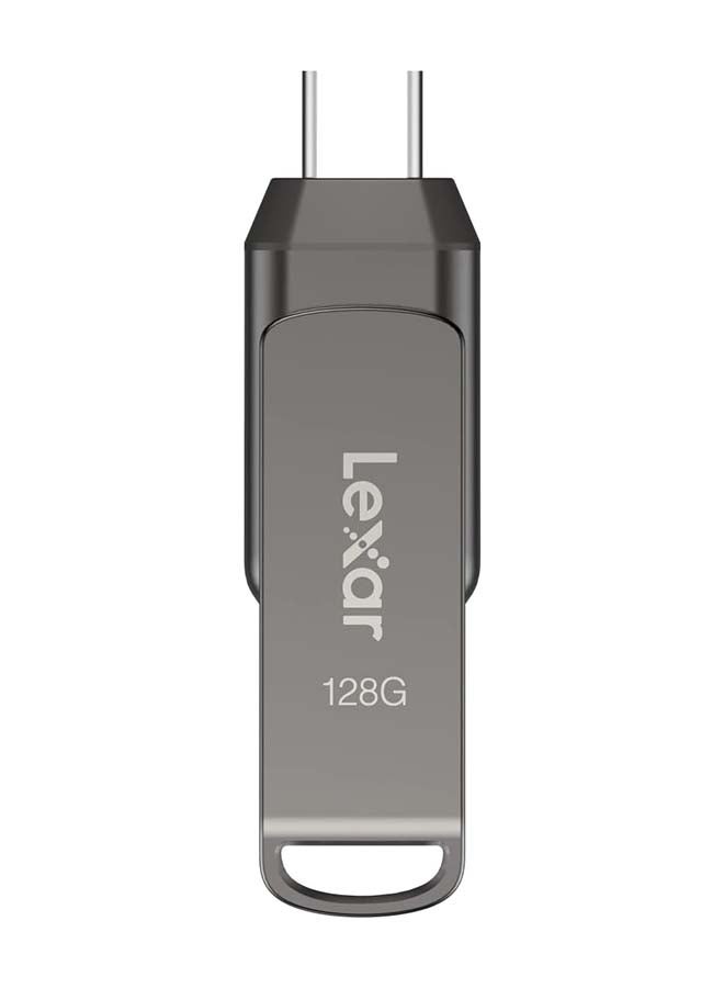 Lexar 128GB JumpDrive Dual Drive D400 USB 3.1 Type-C and Type-A Flash Drive, Up to 130MB/s Read (LJDD400128G-BNQNU) 128 GB - Image 1