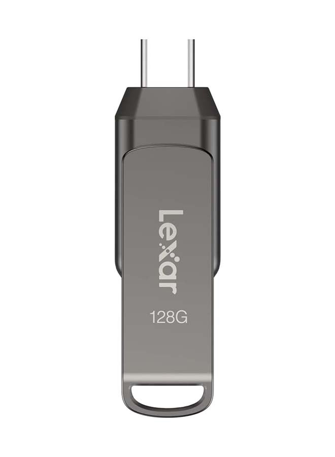 Lexar 128GB JumpDrive Dual Drive D400 USB 3.1 Type-C and Type-A Flash Drive, Up to 130MB/s Read (LJDD400128G-BNQNU) 128 GB - Image 2
