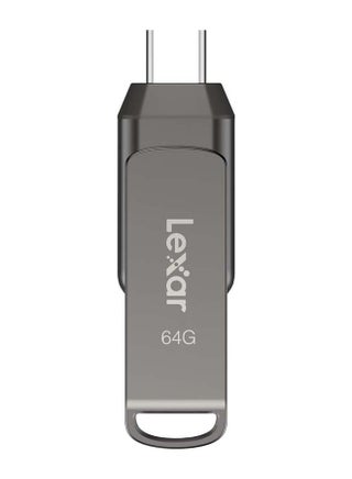 64GB JumpDrive Dual Drive D400 USB 3.1 Type-C and Type-A Flash Drive, Up to 130MB/s Read (LJDD400064G-BNQNU) 64 GB - pnsku/N70054553V/45/_/1710338410/2d276262-fa24-438c-b369-c5b0d5981f8a