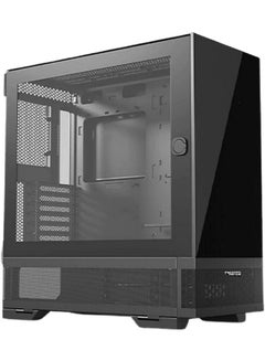 TWISTED MINDS Minimalist - 04 Mid-Tower E-ATX Gaming PC Case, Tempered Glass + Mesh Panels, Ample Cooling, Pre-installed 4*120mm ARGB Fans, Fits up to 420mm AIO, USB 3.0 / 2.0, HD, TM-X5-B Black  - Image 4