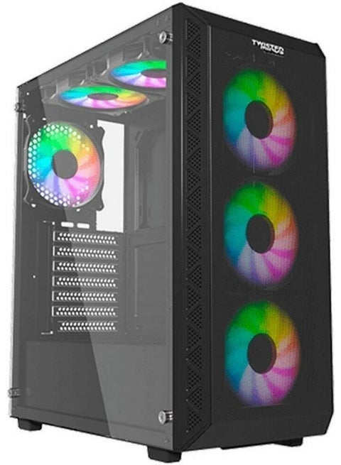 03 Apex Mid Tower Gaming Case with Mesh Front Panel (TM-GM-I) Black