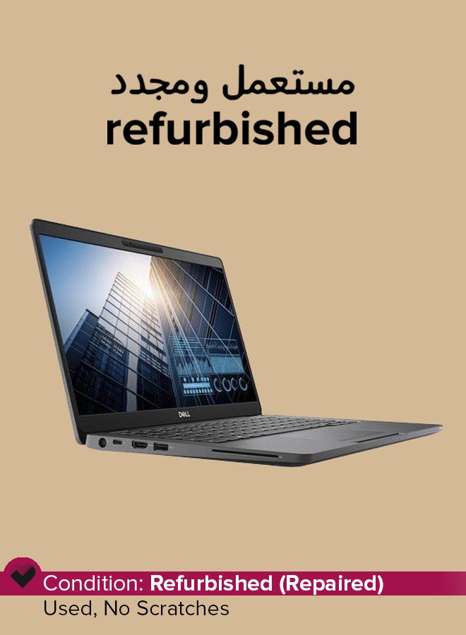 DELL Refurbished - Latitude 5300 Laptop With 13.3-Inch FHD Display,Core i5 Processor/8th Gen/Dual Core/8GB RAM/256GB SSD/Intel UHD Graphics/Windows 11 Pro English/Arabic BLACK - Image 1