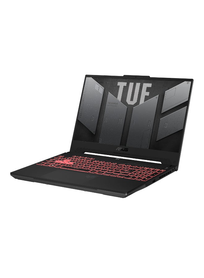 ASUS - TUF Gaming Laptop With 15.6-inch Full HD 144Hz Display, Ryzen 7-6800H Processor/16GB RAM/512GB SSD/Nvidia GeForce RTX 3070 Graphics Card/DOS(Without Windows) English/Arabic Grey - Image 1