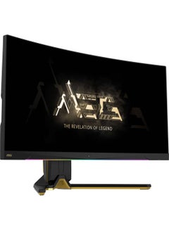 MSI 34 Inch Curved Gaming Monitor OLED MEG 342C QD, 3440 x 1440 (UWQHD), OLED, 0.1ms, 175Hz, FreeSync Premium, HDR 400, HDMI, DP Port, USB Type C, Tilt, Height Black  - Image 2
