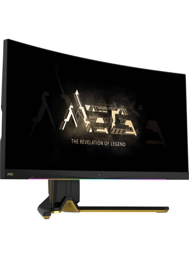 MSI - 34 Inch Curved Gaming Monitor OLED MEG 342C QD, 3440 x 1440 (UWQHD), OLED, 0.1ms, 175Hz, FreeSync Premium, HDR 400, HDMI, DP Port, USB Type C, Tilt, Height Black - Image 1