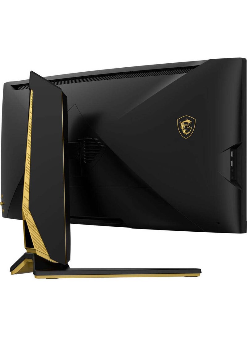 MSI - 34 Inch Curved Gaming Monitor OLED MEG 342C QD, 3440 x 1440 (UWQHD), OLED, 0.1ms, 175Hz, FreeSync Premium, HDR 400, HDMI, DP Port, USB Type C, Tilt, Height Black - Image 1