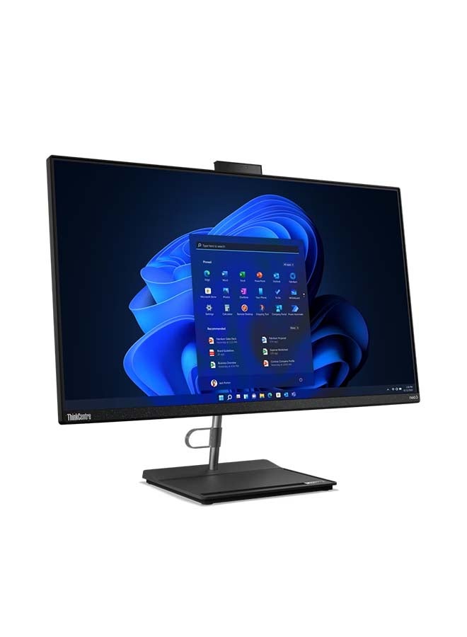 لينوفو - جهاز ThinkCentre Neo 30a AIO بشاشة مقاس 27 بوصة ومعالج Core i7-1260P وذاكرة وصول عشوائي سعة 16 جيجابايت ومحرك أقراص SSD سعة 512 جيجابايت وبطاقة رسومات Intel XE ونظام تشغيل Windows 11 Pro - Image 1