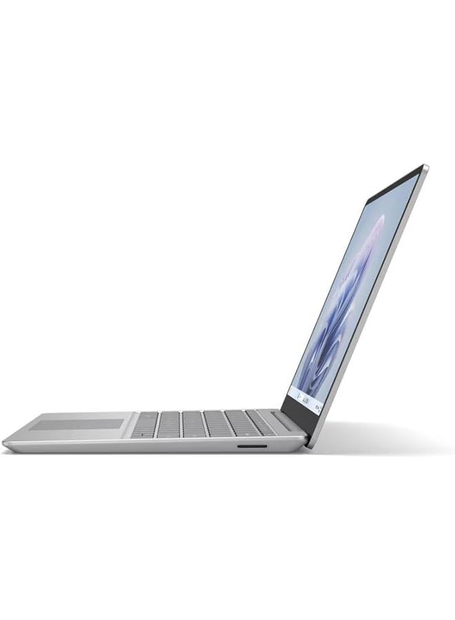 Microsoft - Surface Laptop Go 3 12.4 Inch PixelSense Touchscreen 12Th Gen i5-1235U Processor 16GB LPDDR5 RAM 256GB SSD English/Arabic Silver - Image 1